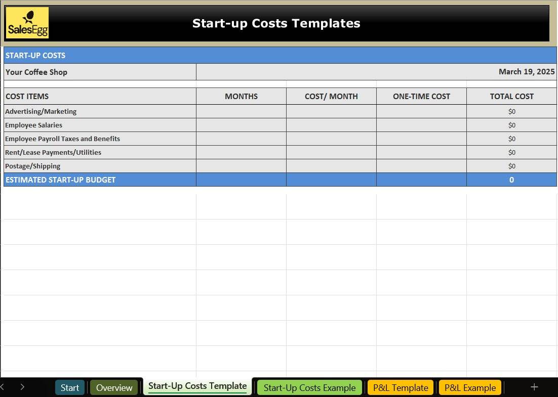 FinPilot: Business Financial Plan Workbook
