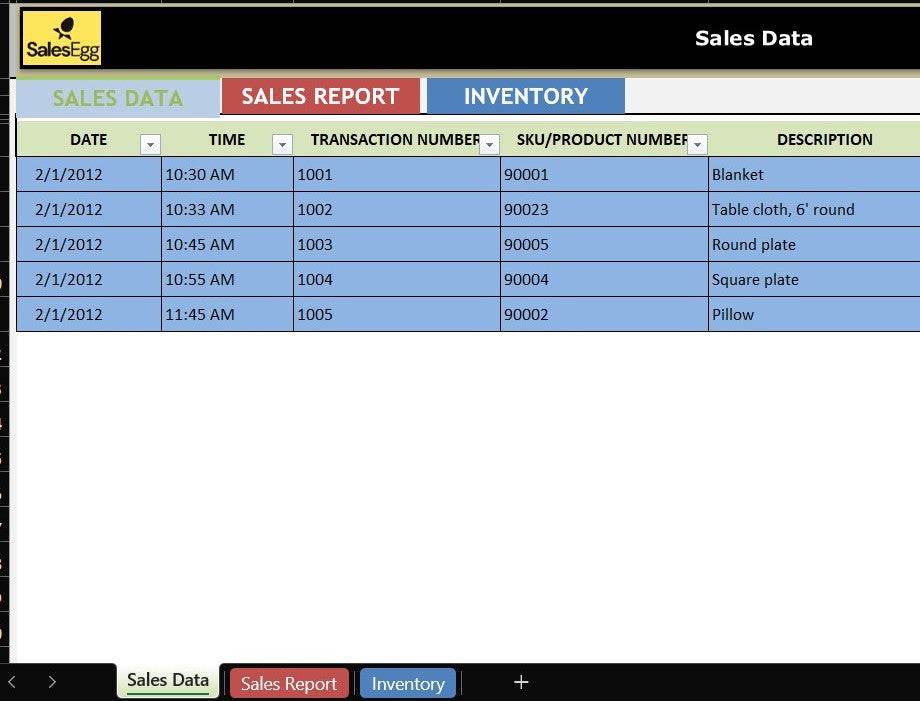Daily Sales Tracker