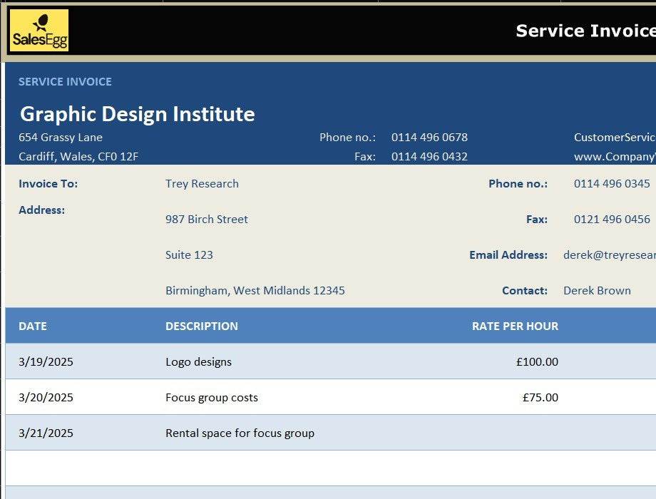 Service-Invoice
