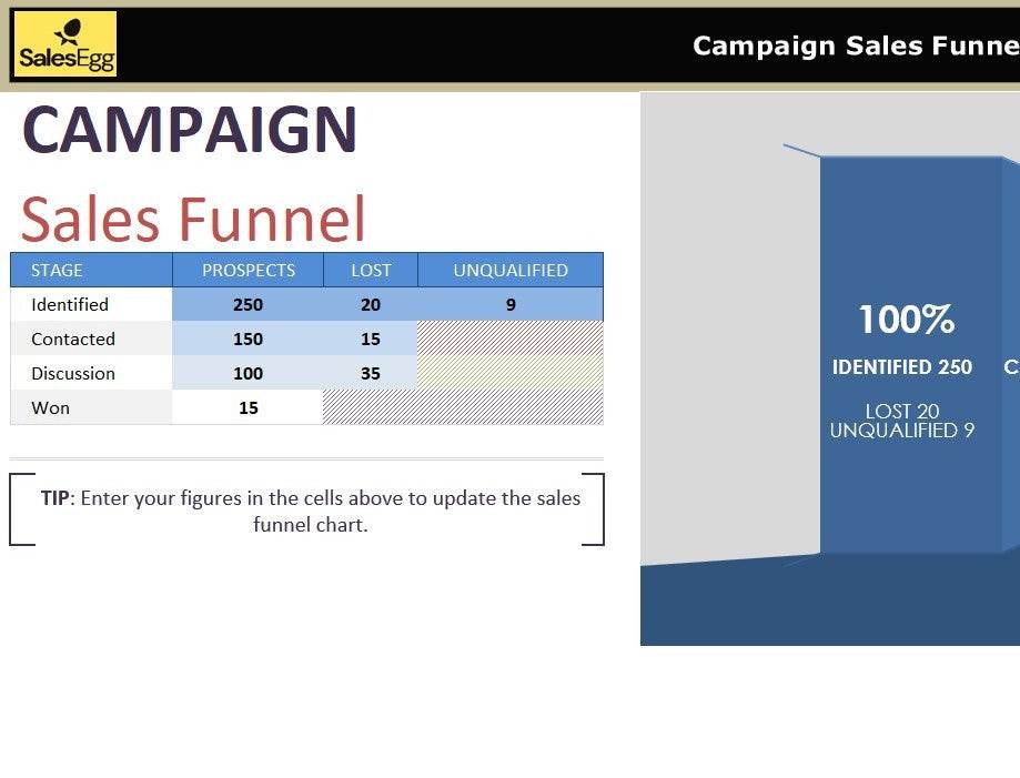 Sales Pipeline Excel Template
